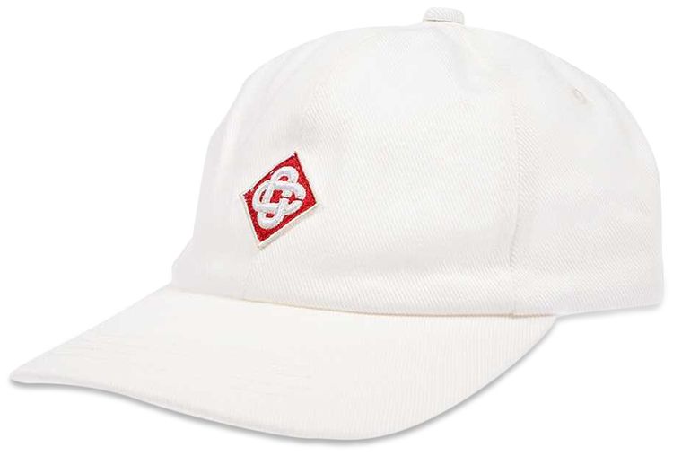 Casablanca Logo Patch Cap Logo PatchOff White