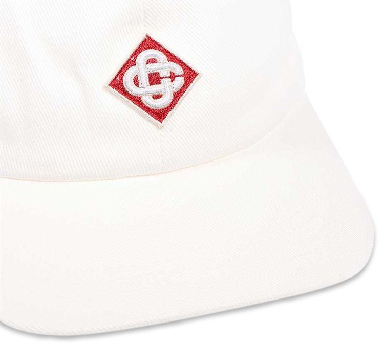 Casablanca Logo Patch Cap Logo PatchOff White