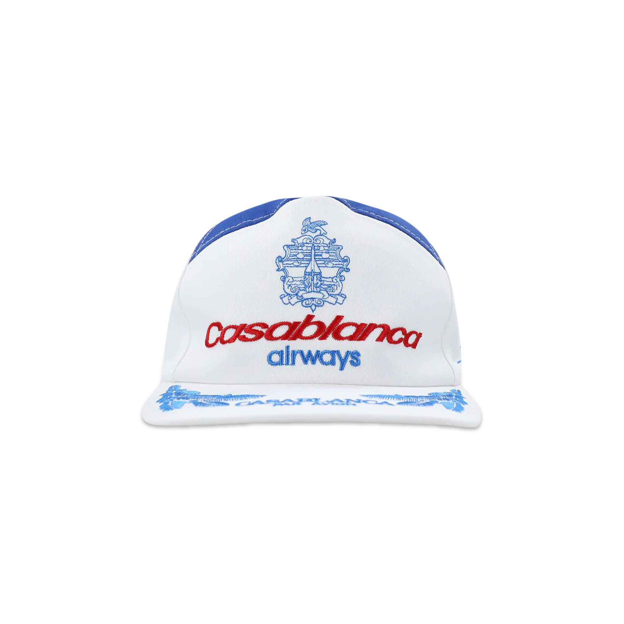 Buy Casablanca Airways Embroidered Cap 'Casablanca Airways/White