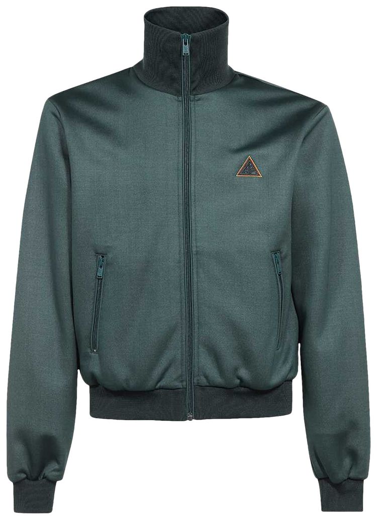 Lanvin Double Face Jacket Dark Green