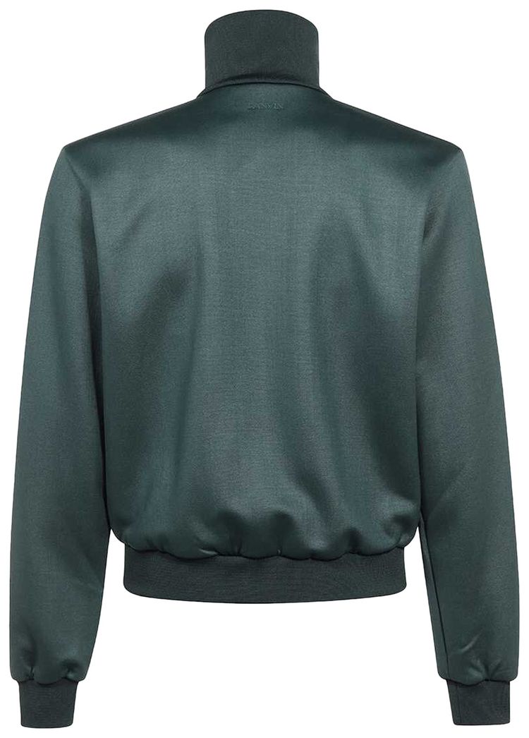 Lanvin Double Face Jacket Dark Green