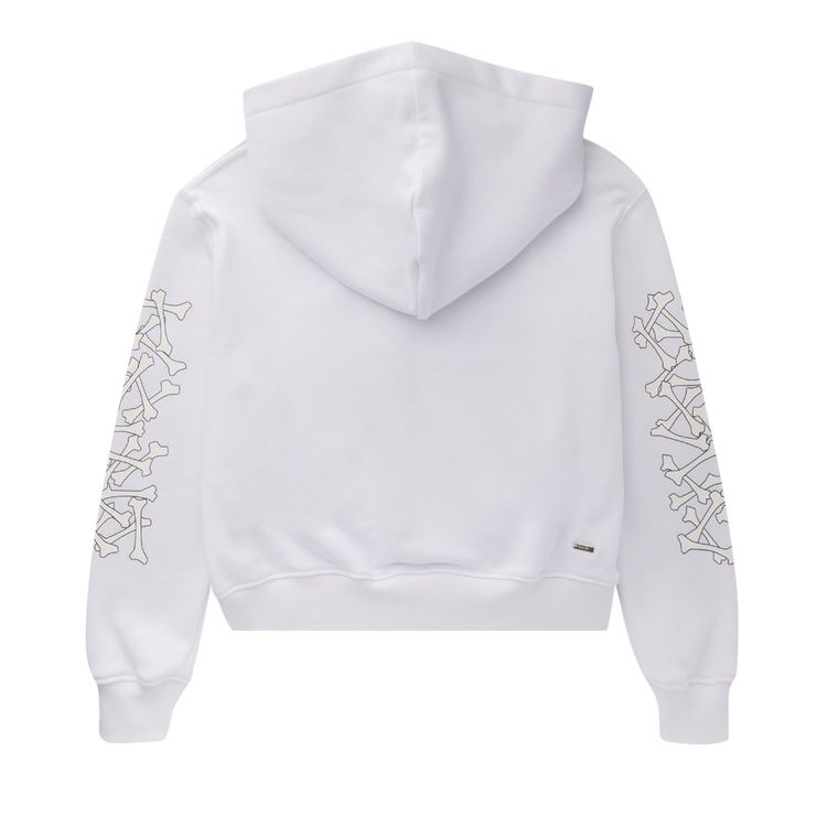 Amiri Kids Bones Hoodie White