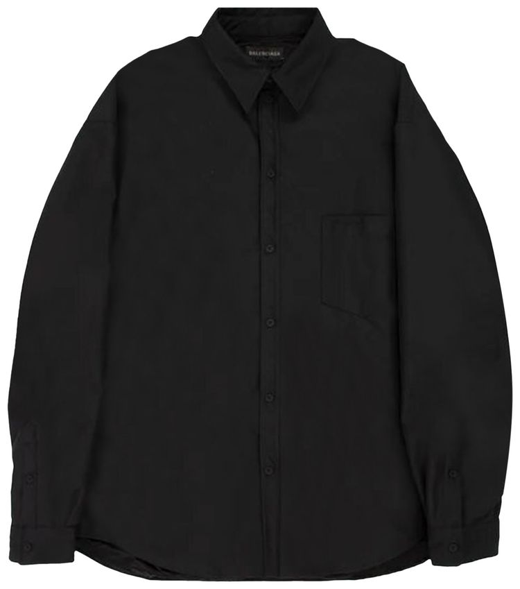 balenciaga padded shirt