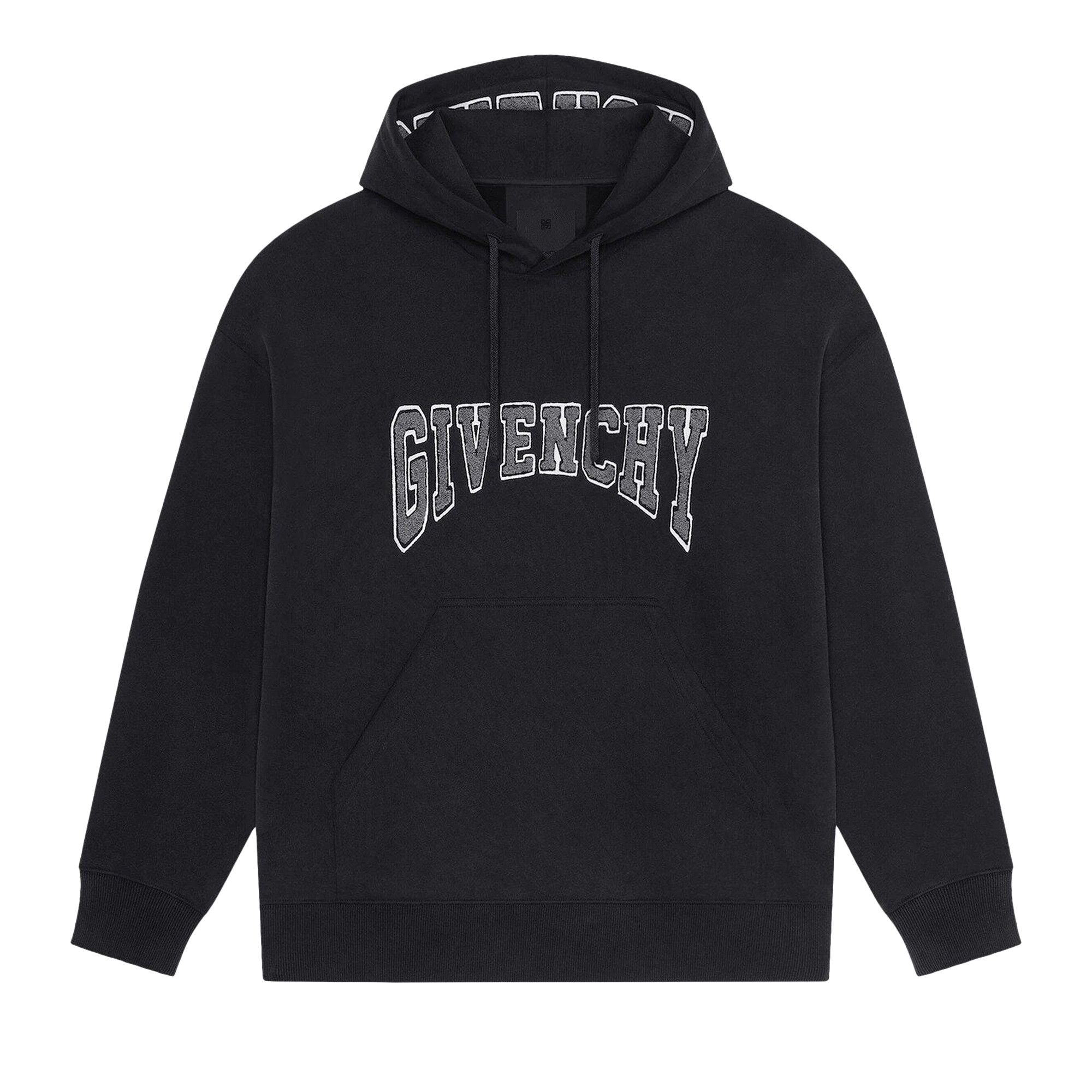 Buy Givenchy Slim Fit Print Hoodie Faded Black BMJ0HC3Y7M 011