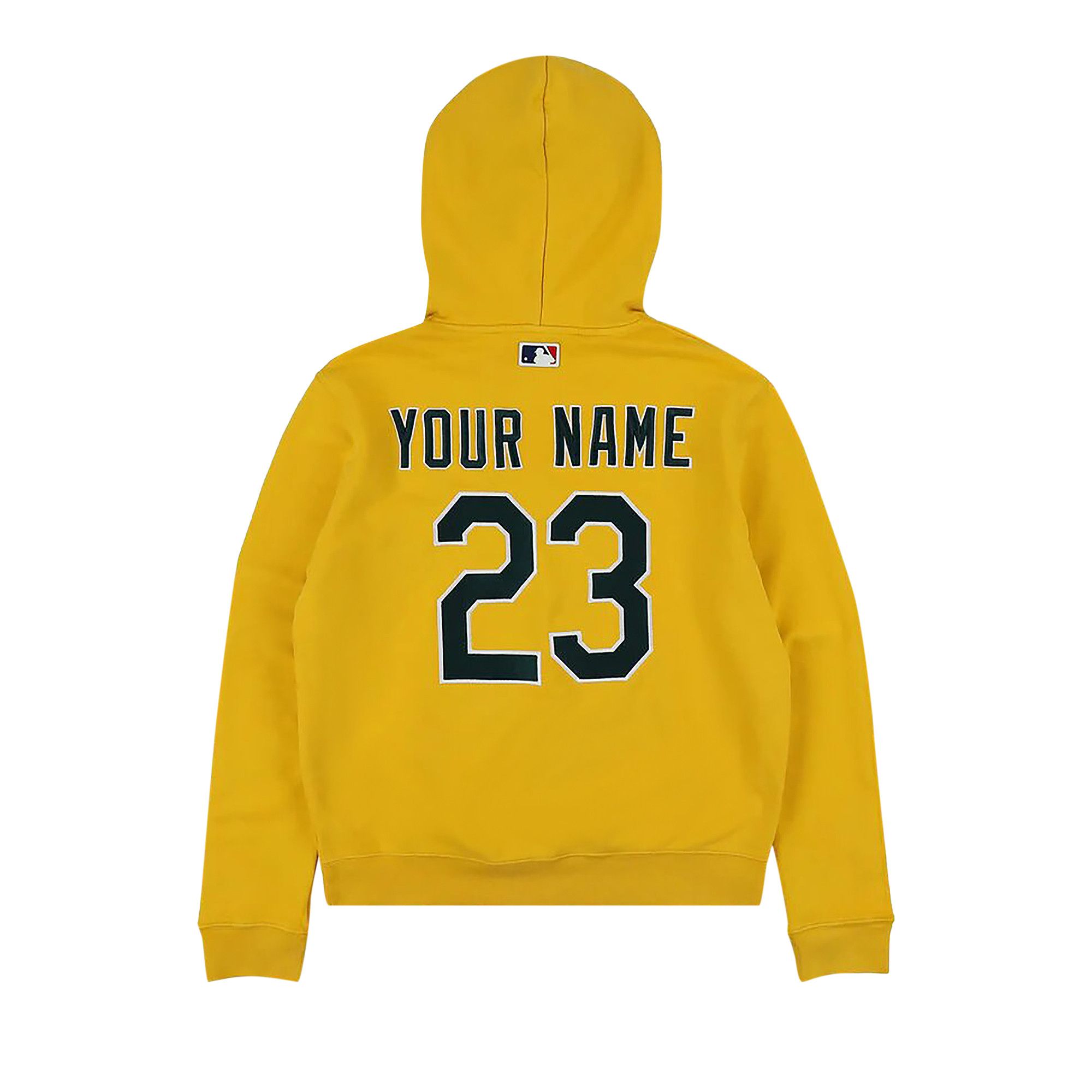 Size xs Off White MLB Oakland Athletics Hoodie Yellow Blue