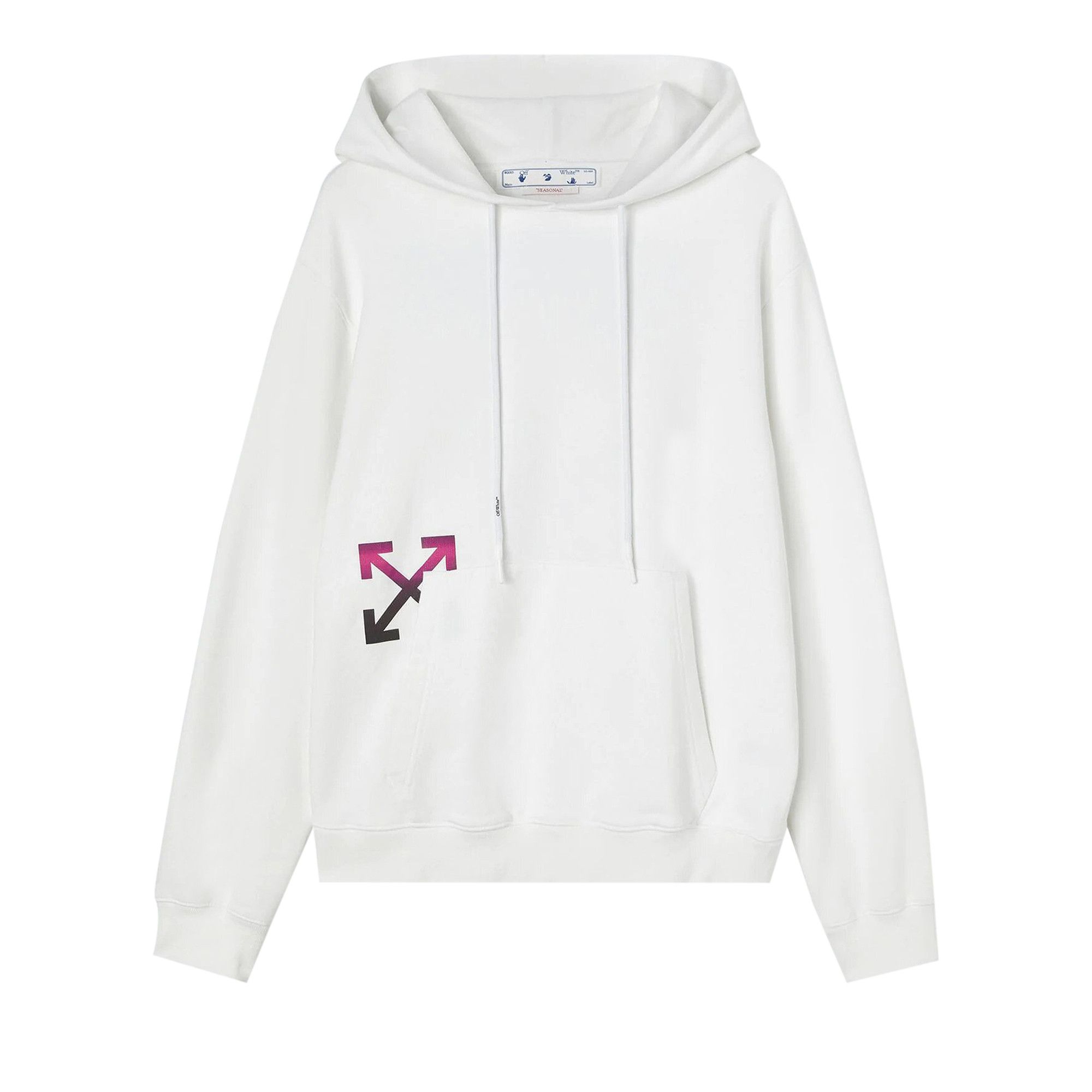 Off white hoodie space hot sale