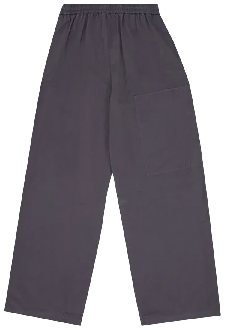 Off White Bounce Cotton Pull On Pant Dusty Aubergine