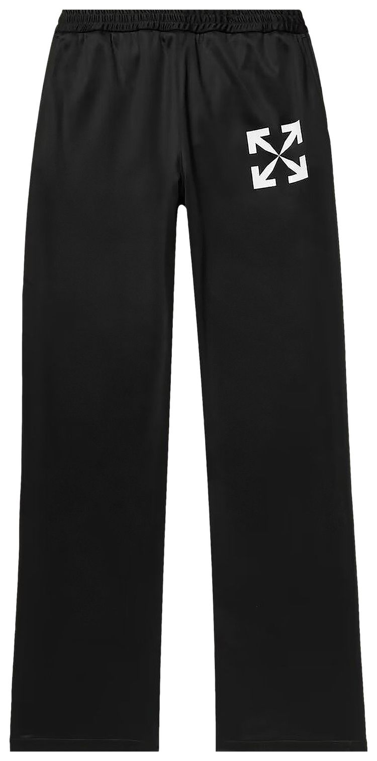 Off White Single Arrow Slim Trackpant BlackWhite