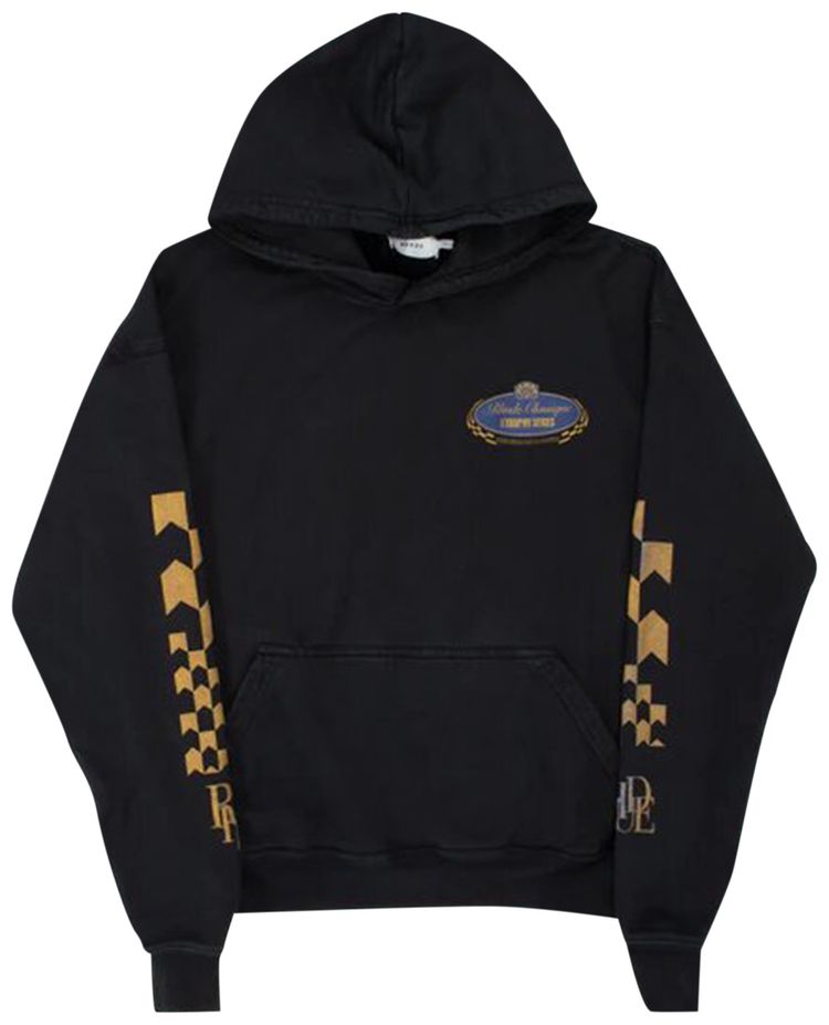 Rhude Trophy Seiries Hoodie Vintage Black