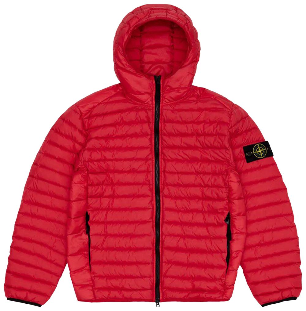 Buy Stone Island Real Down Jacket 'Red' 771541524 V0010 GOAT