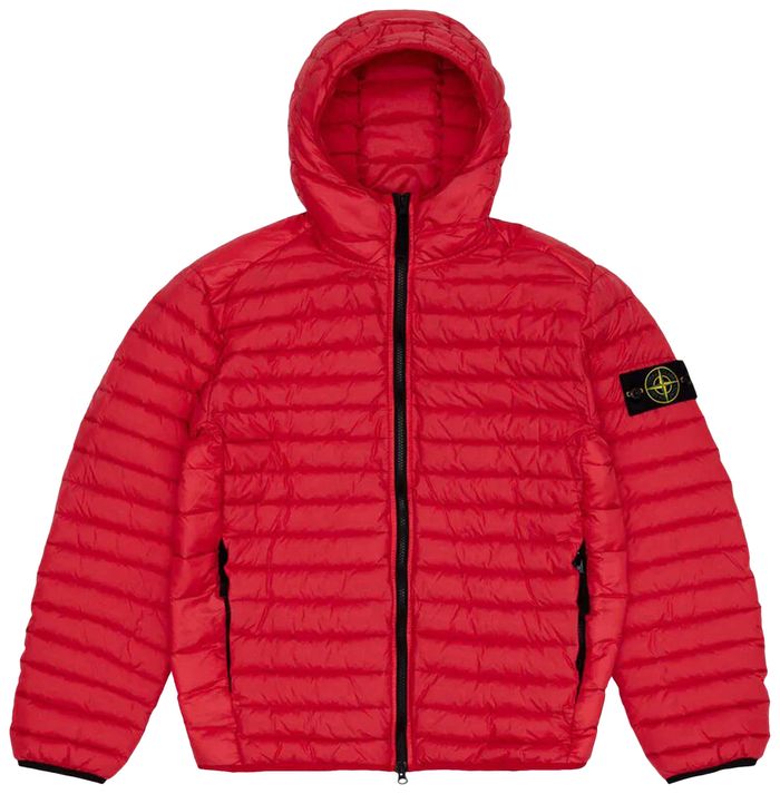 Buy Stone Island Real Down Jacket 'Red' 771541524 V0010 GOAT