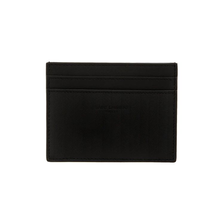 Saint Laurent Credit Card Case Black