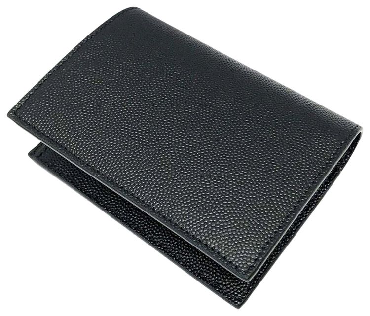 Saint Laurent Credit Card Wallet Black