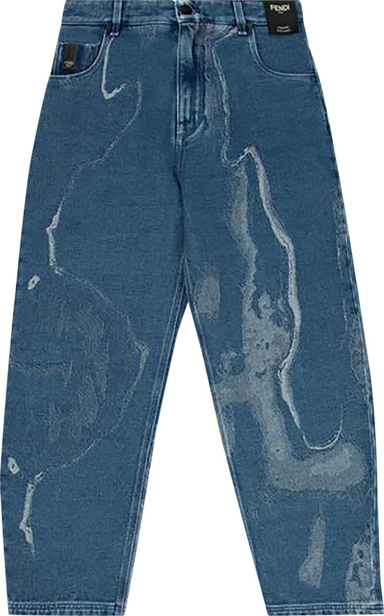 Fendi Denim Jeans 'Indigo'