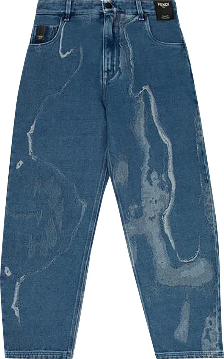 Fendi Denim Jeans Indigo