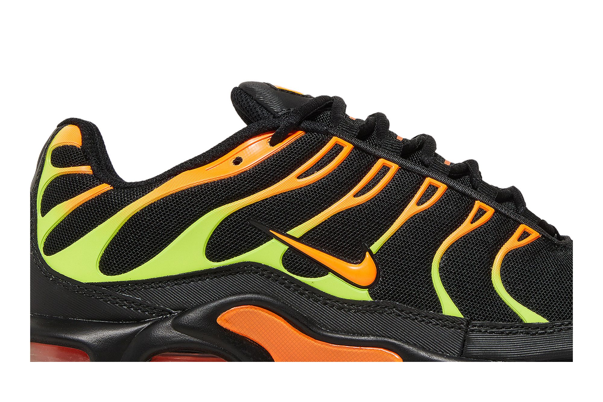 Size 11.5 Air Max Plus Black Volt Total Orange