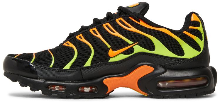 Nike Air Max Plus Black Volt Total Orange