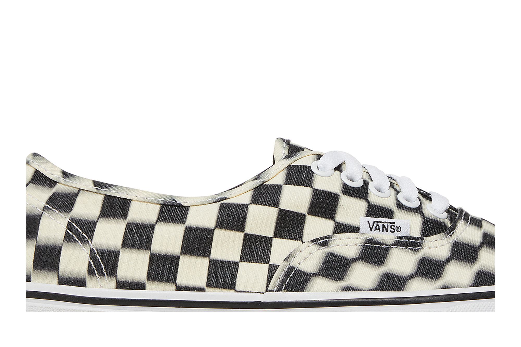 Vans checkerboard blurred top