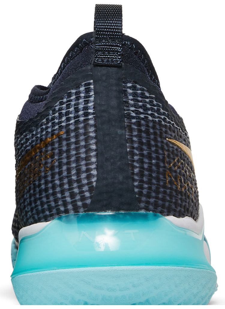NikeCourt React Vapor NXT Obsidian Metallic Gold