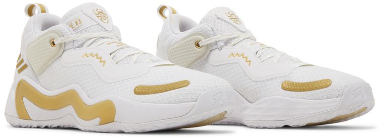Adidas DON Issue 3 White Gold Metallic