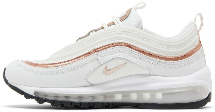 Nike Air Max 97 GS White Metallic Red Bronze