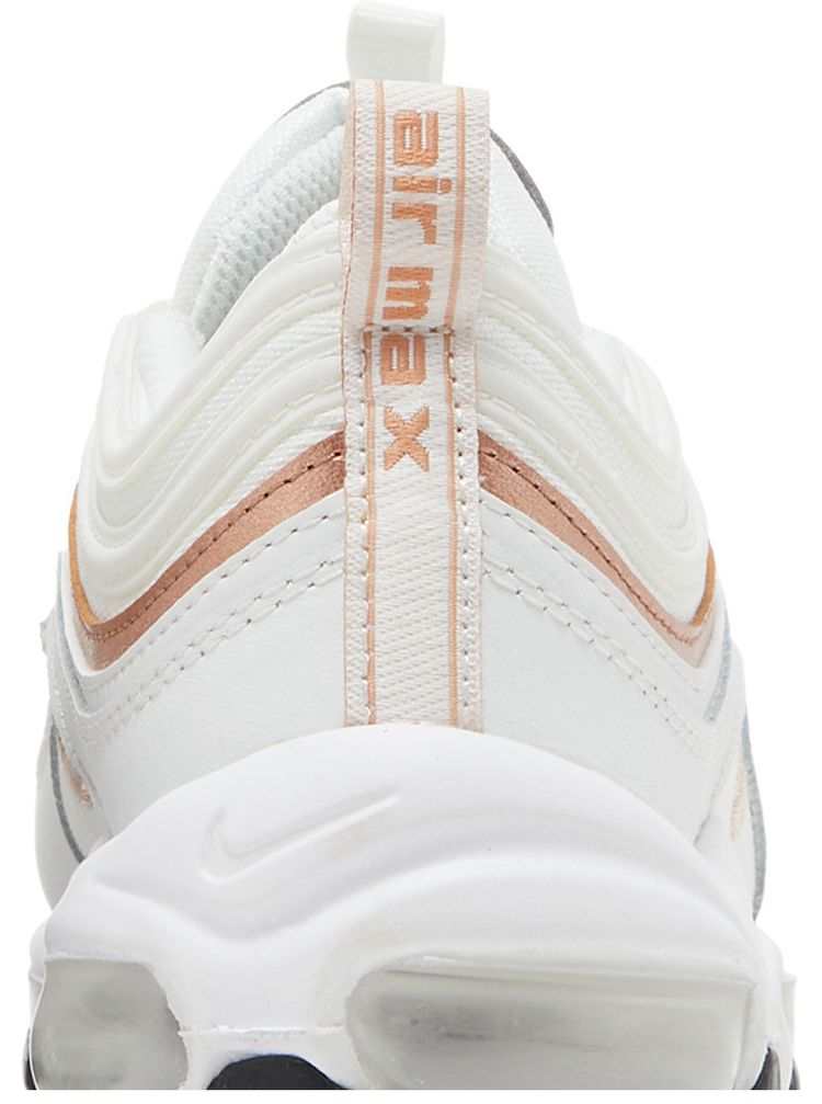 Nike Air Max 97 GS White Metallic Red Bronze