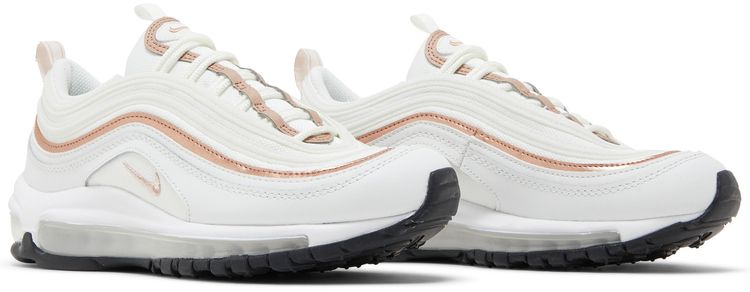 Nike Air Max 97 GS White Metallic Red Bronze
