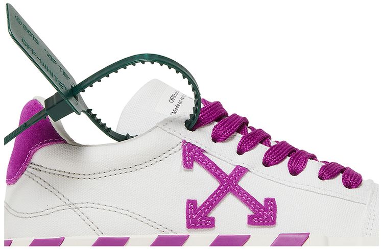 Off White Wmns Vulc Sneaker White Fuchsia