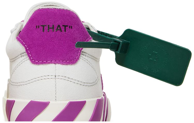 Off White Wmns Vulc Sneaker White Fuchsia