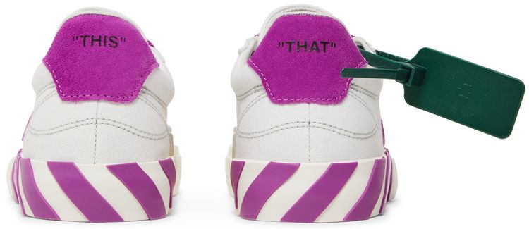 Off White Wmns Vulc Sneaker White Fuchsia