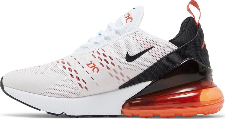 Wmns Air Max 270 White Mantra Orange