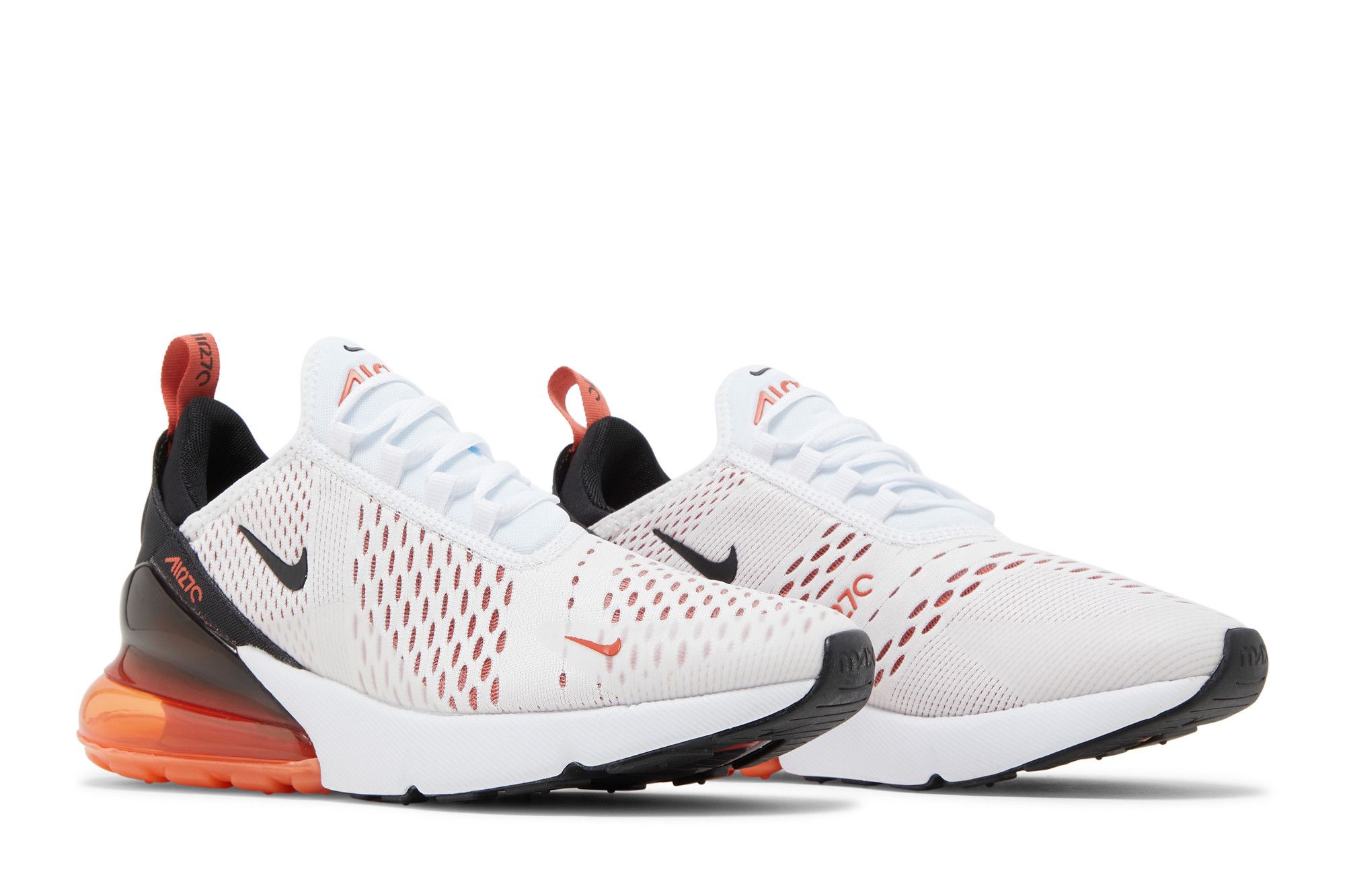 White and orange 270 air max outlet