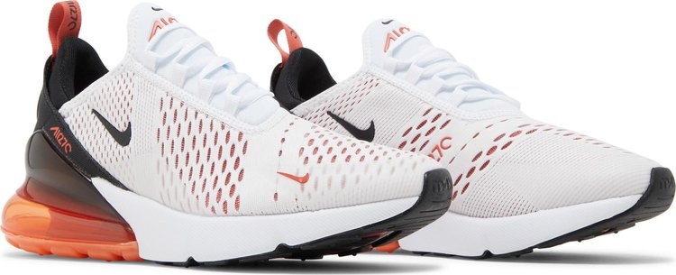 Wmns Air Max 270 White Mantra Orange