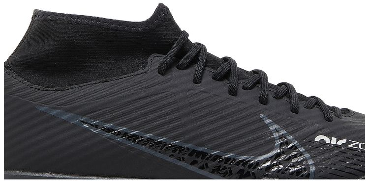 Nike Zoom Mercurial Superfly 9 Academy TF Black Dark Smoke Grey
