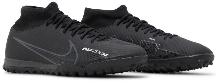 Nike Zoom Mercurial Superfly 9 Academy TF Black Dark Smoke Grey