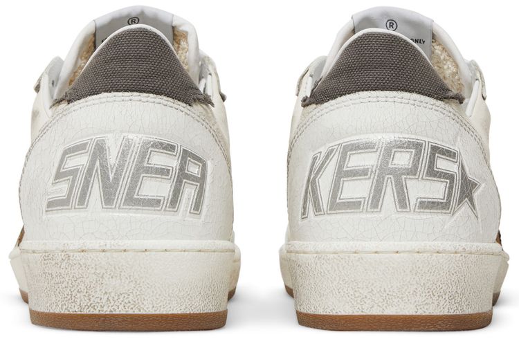 Golden Goose Wmns Ball Star White Leopard