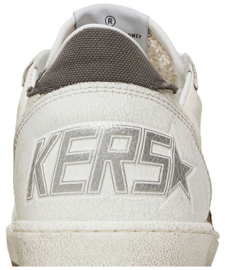 Golden Goose Wmns Ball Star White Leopard