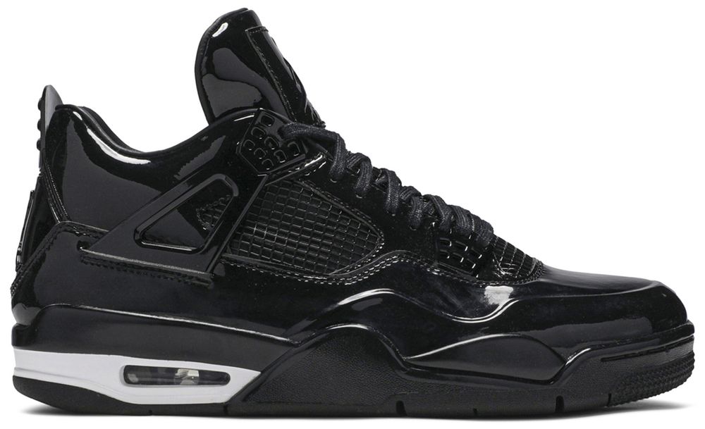 mens retro 4 black