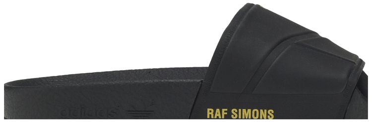 Raf Simons x adidas Adilette Slide Bunny Black