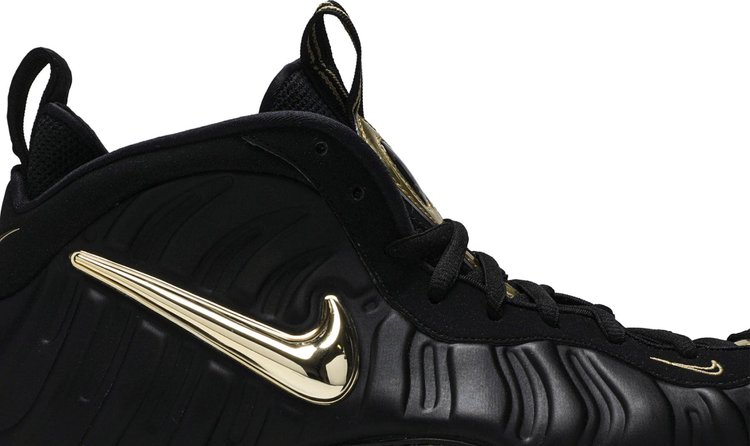 Air Foamposite Pro Black Metallic Gold