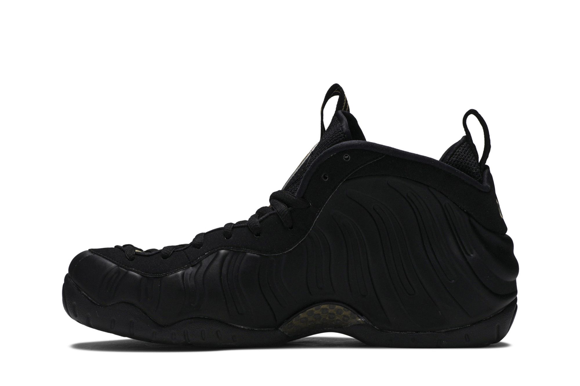 Gold black foamposite 2025