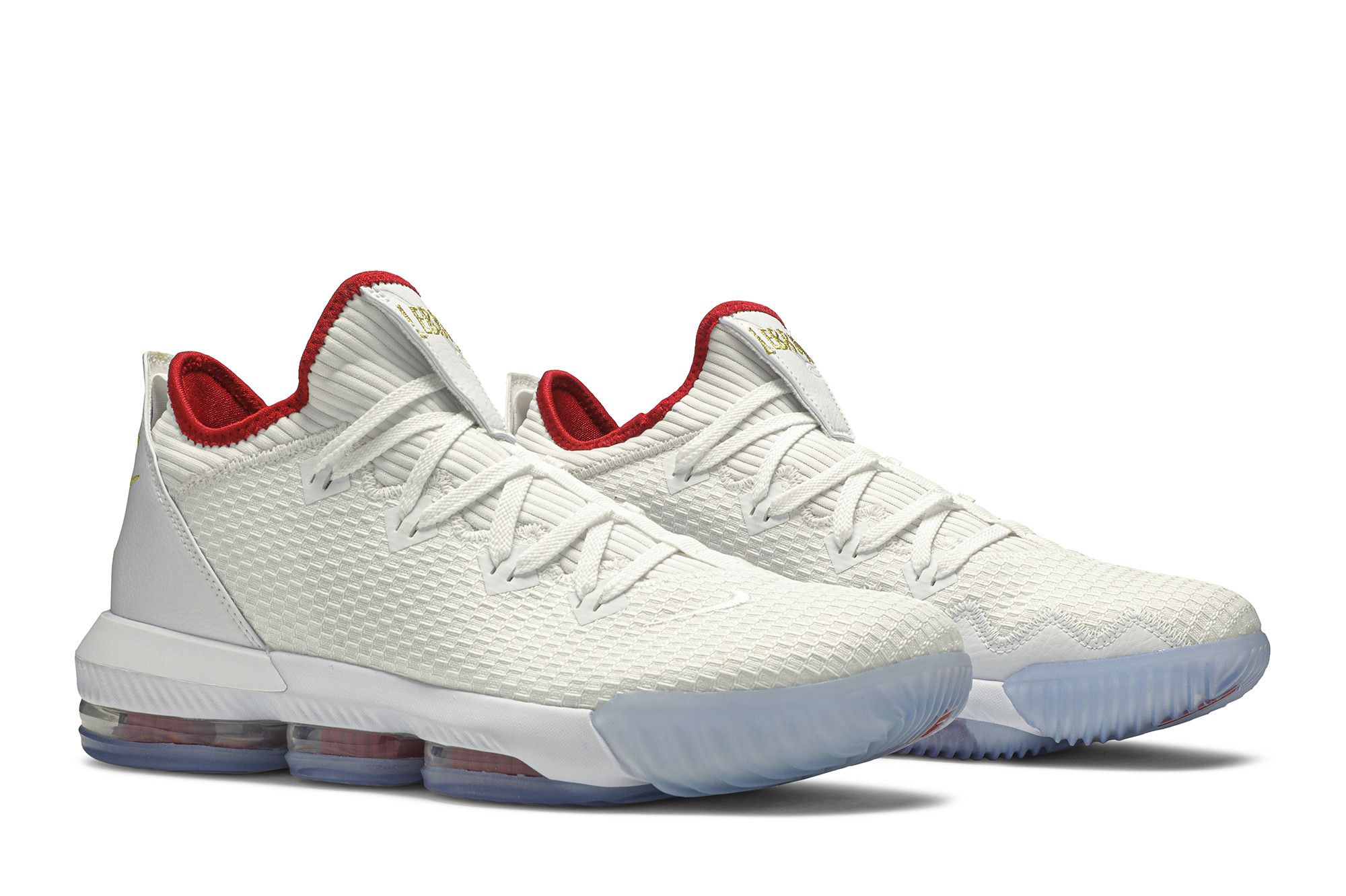 Lebron 16 red and white new arrivals