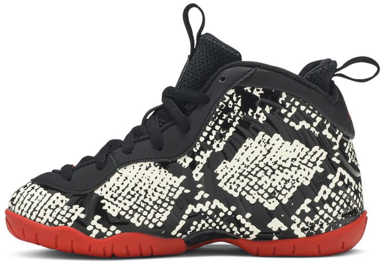 Nike Little Posite One PS Albino Snakeskin