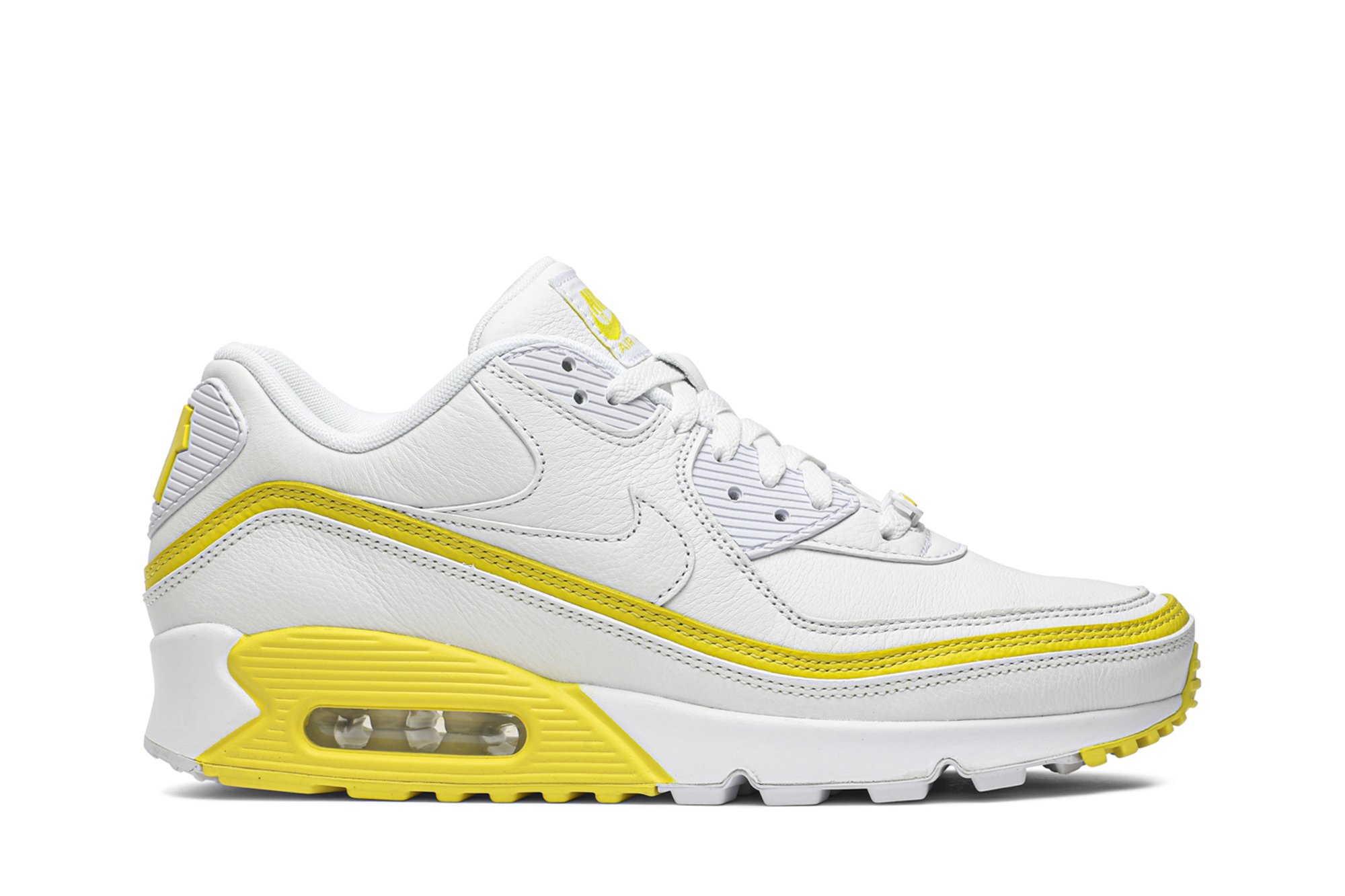 Undefeated x Air Max 90 'White Optic Yellow' | GOAT