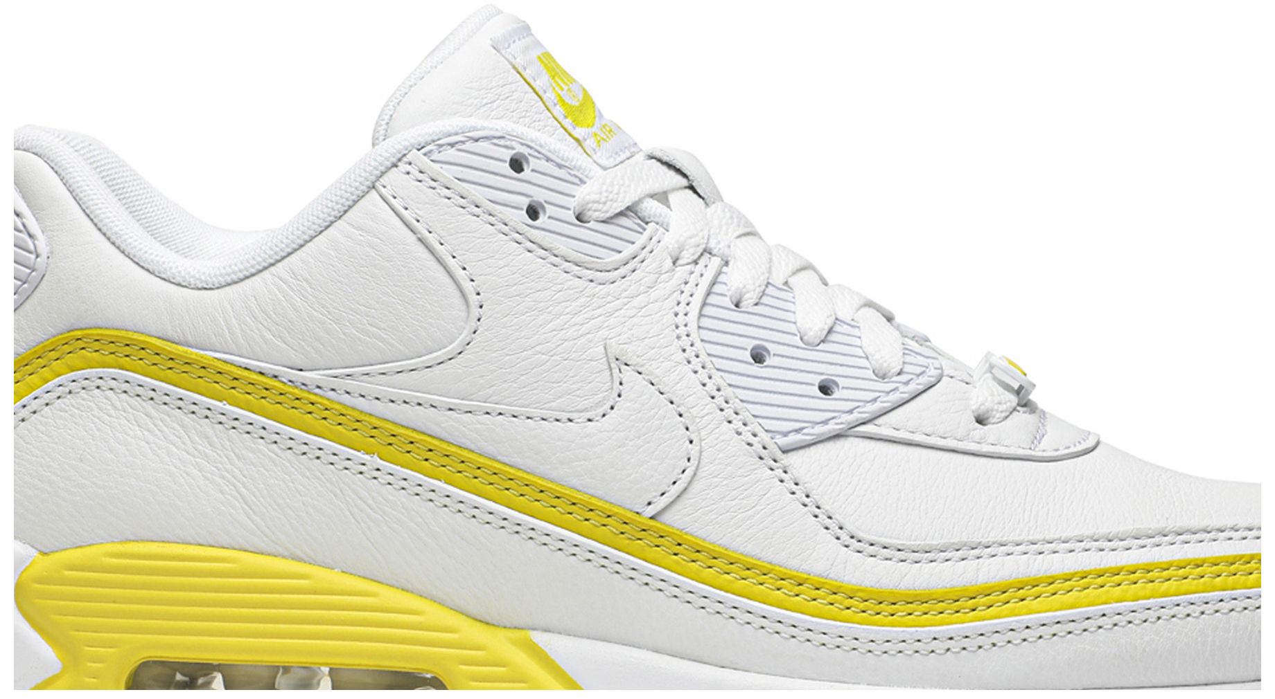 undefeated air max yellow