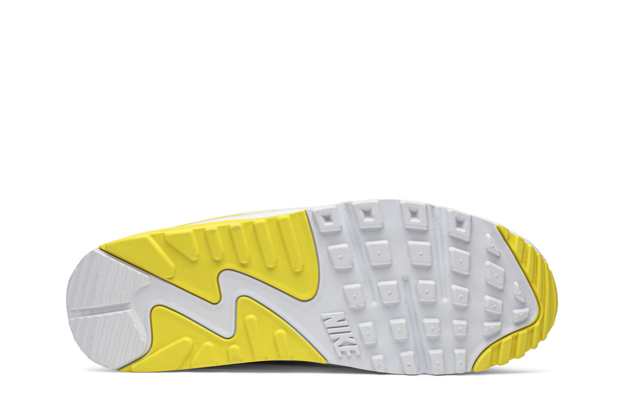 Buy Undefeated x Air Max 90 'White Optic Yellow' - CJ7197