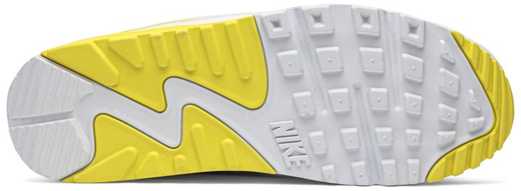 Nike Undefeated x Air Max 90 White Optic Yellow
