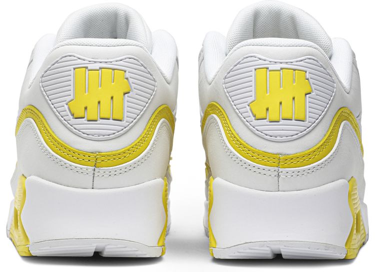 Nike Undefeated x Air Max 90 White Optic Yellow