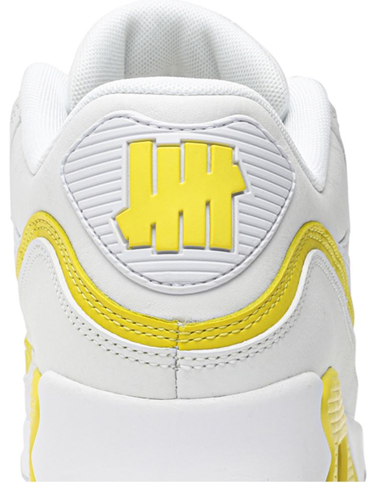 Nike Undefeated x Air Max 90 White Optic Yellow