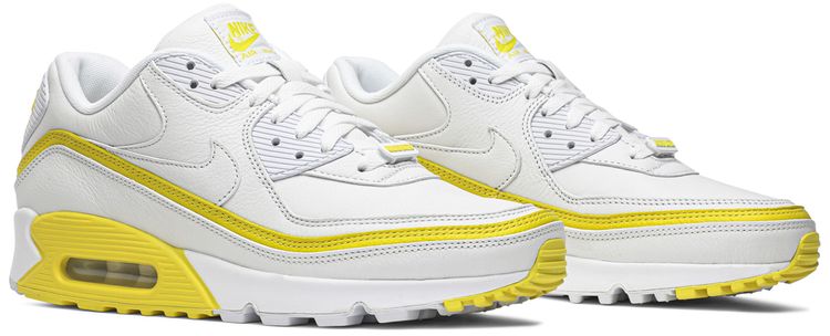 Nike Undefeated x Air Max 90 White Optic Yellow